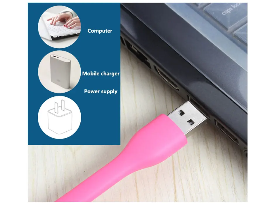 GLSZ USB СВЕТОДИОДНЫЙ светильник портативный супер яркий USB светодиодный фонарь для внешнего аккумулятора компьютера ПК ноутбука настольного компьютера