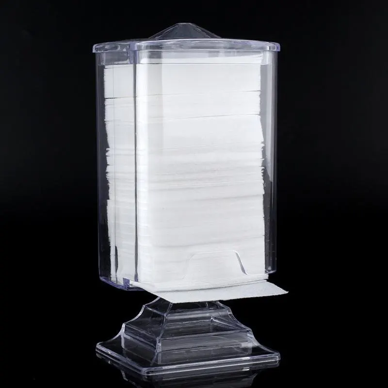 1 шт. очищение макияжа хлопковая коробка полотенца для ногтей инструменты