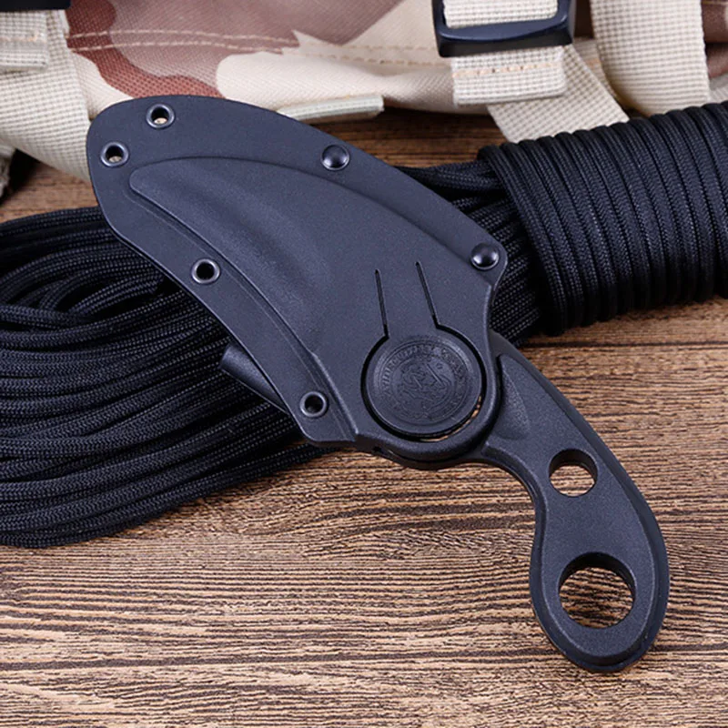 CS GO Hawkbill Тактический коготь нож karambit шейный нож настоящий боевой бой походный карманный нож для самообороны