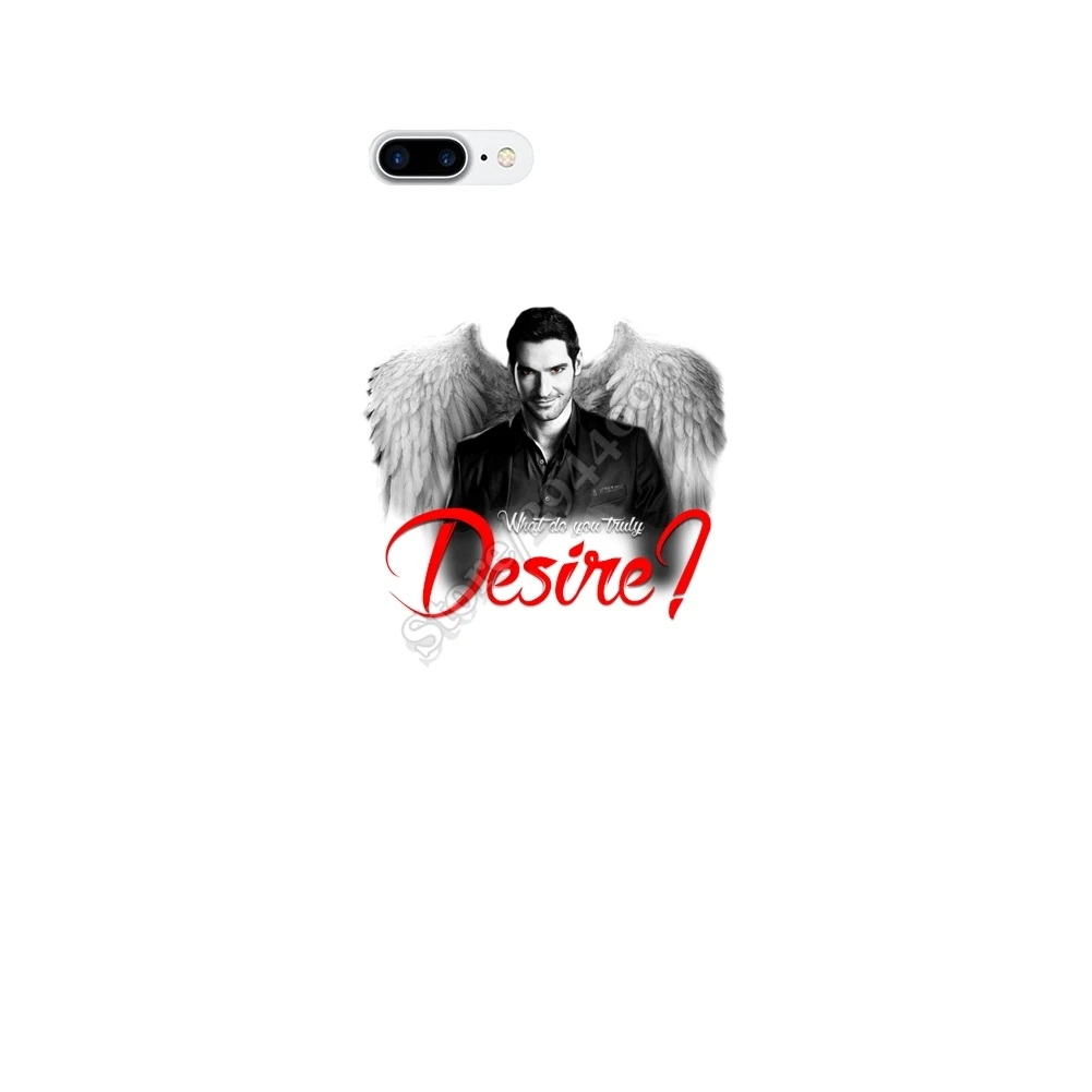 New Lucifer For Iphone 6S 6 7 8 Plus Case Soft TPU Colorful Anti-Knock Covers X |