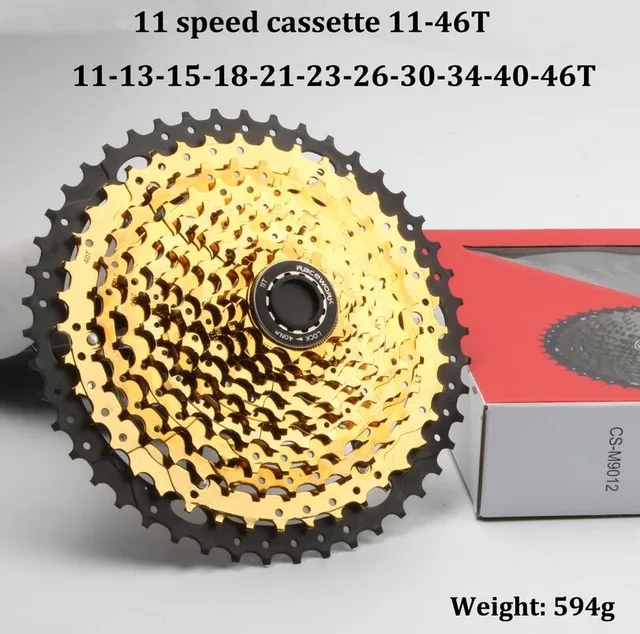 Кассета CYSKY MTB 11 46t 50t 52t скоростей для горного велосипеда BMX SRAM Shimano Sunrace|Храповик