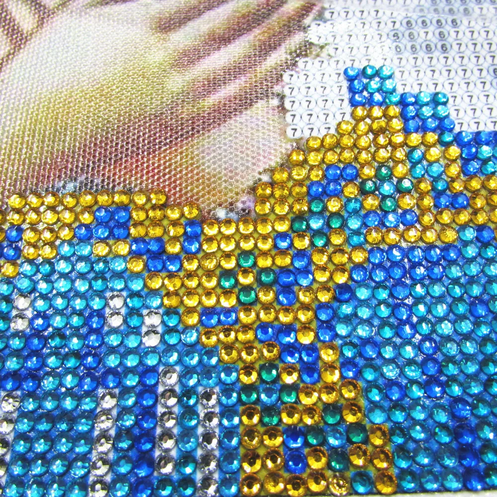 Алмазная вышивка 5D своими руками крестиком розовой розой яркая круглая дрель для