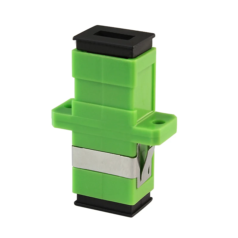 

100pcs/lot SC-SC single/multi mode simplex flange coupler SC/A PC adapter fiber coupler for digital communication