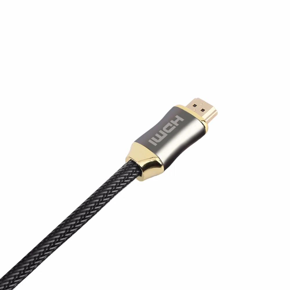 Со сверхвысоким разрешением Ultra HD, 1/1. 5/2/3/5/10 м HDMI кабель V2.0 2K x 4K цинковый сплав высокого Скорость+ Ethernet HDTV