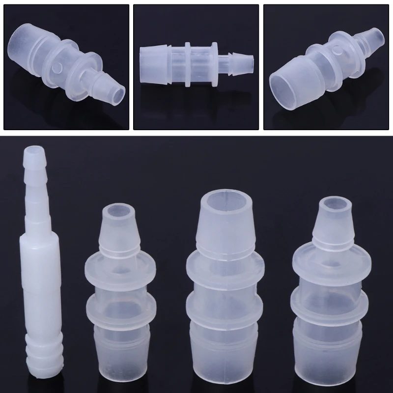5 Pcs/Bag Water Pipe Tube Adapter Outlet Inlet Hose Control Valve For 8/12/16mm | Дом и сад