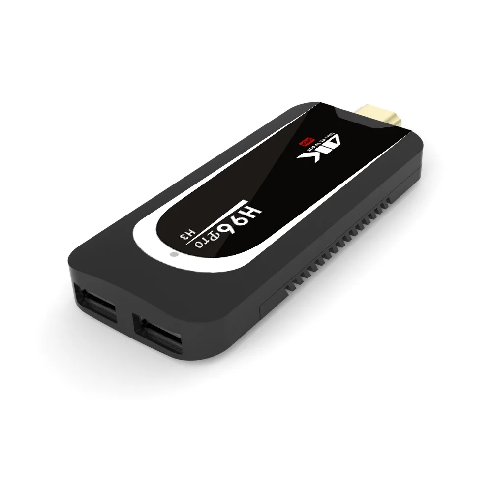Мини-ПК H96 Pro H3 Android 7 1 Amlogic S905X 2 4 ГГц фото Wi-Fi BT с мини-клавиатурой 7-цветной