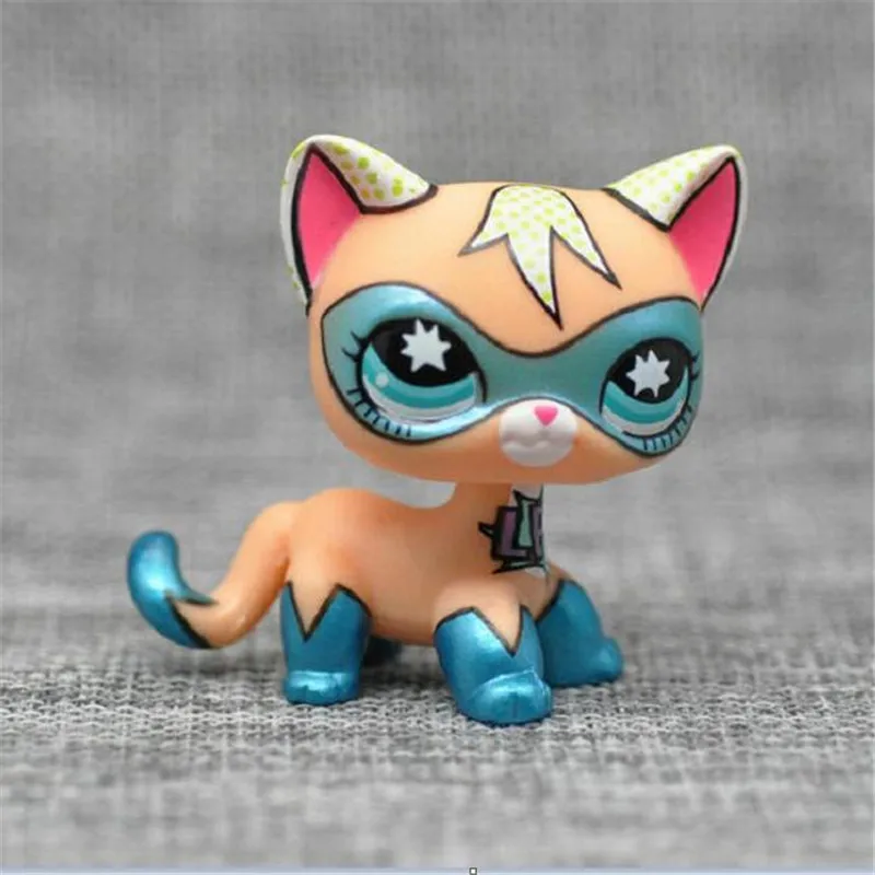 Lps Pet Shop игрушка короткошерстная полоса Кот кокер спаниель Great Dane Lps фигурка классический подарок косплей лучший РЕДКИЙ