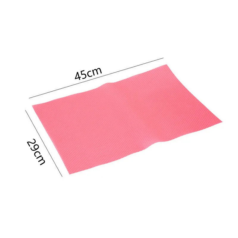 4pcs pink 2 Hoomall 1 шт./4 шт. водонепроницаемые коврики для холодильника, коврик для холодильника, противообрастающий плесень, влагонепроницаемый коврик - Цвет: 4pcs pink 2