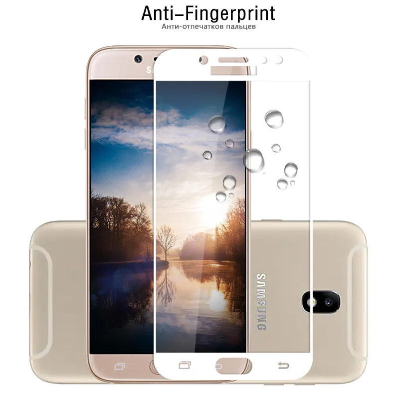 Защитная пленка для экрана Samsung Galaxy J7 2017 Европейская версия Полная защита Pro SM J730F закаленное стекло|Защитные