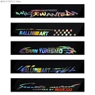 Отражающие лазер букв авто лобовое стекло автомобиля, наклейка на ветровое стекло наклейки для BMW для Ford Focus для Mazda-автомобиль стиль моды