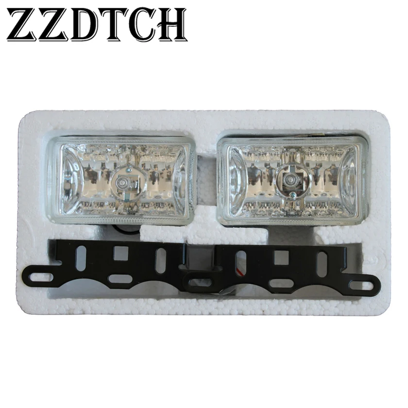 Zzdtch отражатели 2 шт мощностью 12V универсальные противотуманные лампы, которые используются для toyota, nissan, ford противотуманных фар