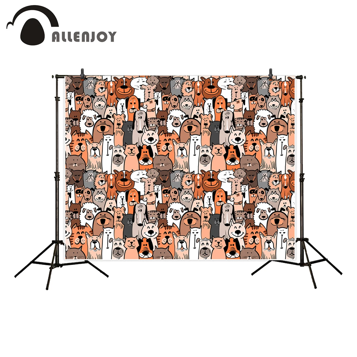 Allenjoy фон для фотостудии животное собака кошка Повтор дети babyshower