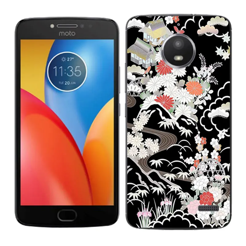 Для Motorola Moto E4 чехол Blaze Painted 5 0 &quotсиликоновые чехлы для телефонов E XT1766 XT1763|Бамперы|