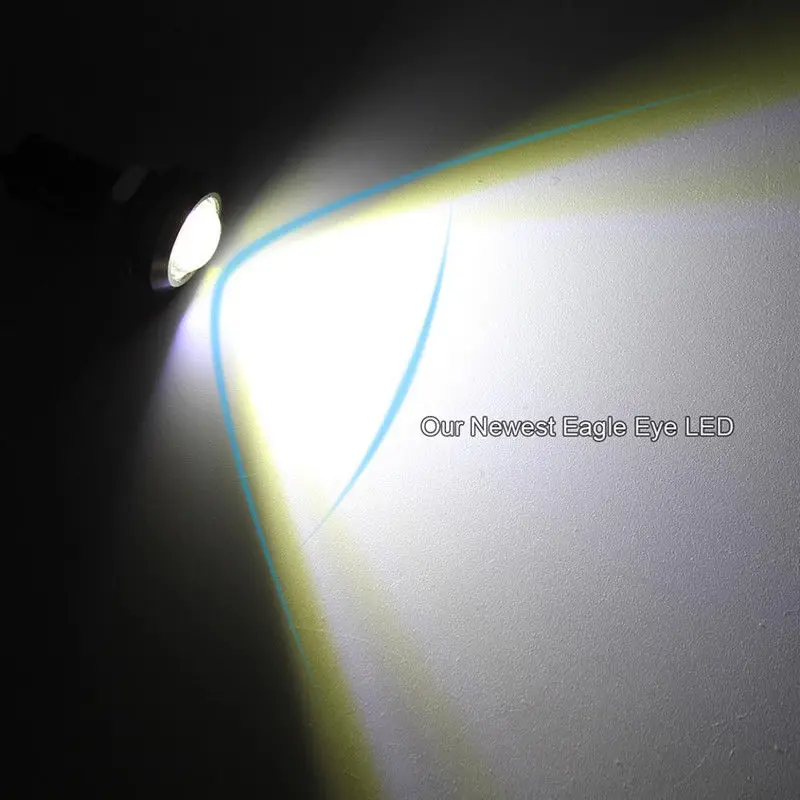 10 шт. белый светодиод Eagle Eye 9 Вт 18 мм 5730 SMD автомобильная противотуманная фара DRL