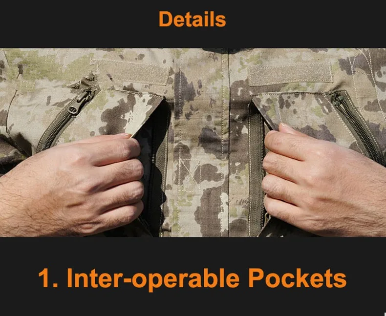 New TACTICAL Men Urban Sports BDU Camouflage Jacket coat Outdoor Hiking Hunting Military Anti-scratch Camping Shooting Outwears | Спорт и