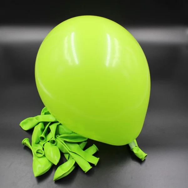 Fruit Green 10 шт. черные шары 10 дюймов толстые 2,3 г латексные воздушные шары на день рождения шарики свадебные украшения клипсы для воздушных шаров, вечерние Globos вечерние поставки - Цвет: Fruit Green