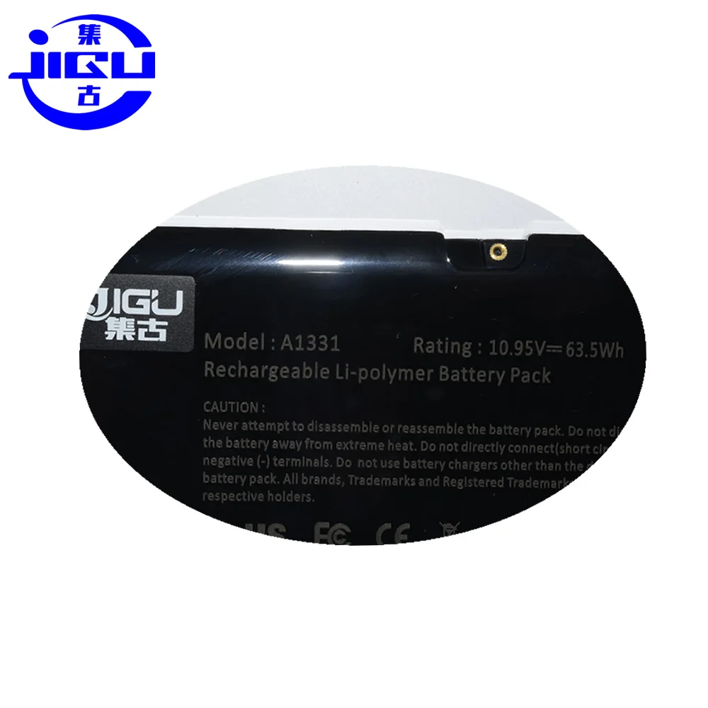 JIGU Аккумулятор для ноутбука Apple A1331 A1342 661-5391 MC207 MacBook 13 &quotPro 15&quot 17 &quot13 3 дюйма |