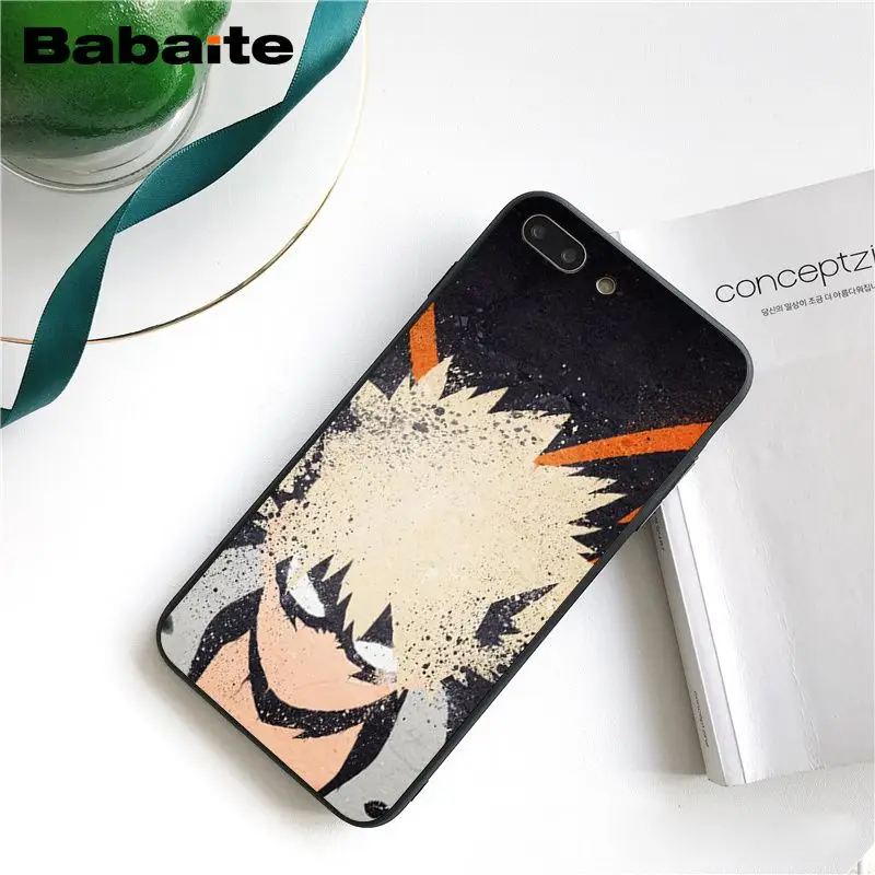 Babaite аниме мой герой Boku no Hero academic deku bakugou чехол для телефона для iphone 11 Pro 11Pro Max X XS MAX 6 6S 7 8 Plus 5 5S XR - Цвет: A15