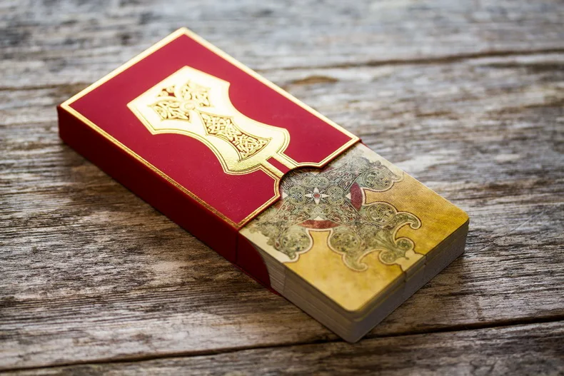 Arthurian Excalibur игральные карты покер размер колода EPCC Джексон Робинсон пользовательские магические трюки