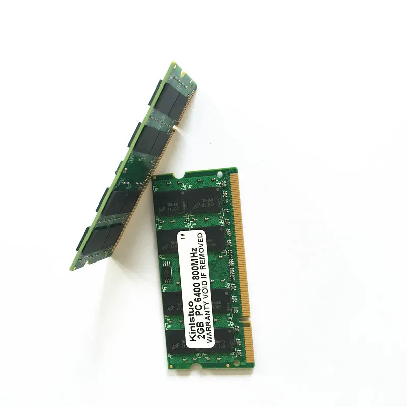 Kinlstuo новый герметичный Sodimm DDR2 667 МГц/800 МГц/533 МГц 1 ГБ/2 ГБ для ноутбука