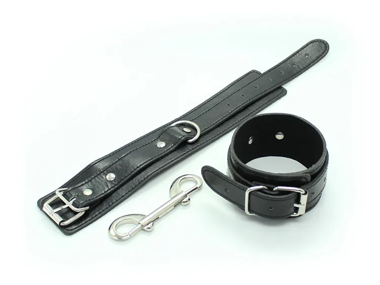 БДСМ Эротика Сексуальная искусственная кожа мягкие регулируемые наручники для