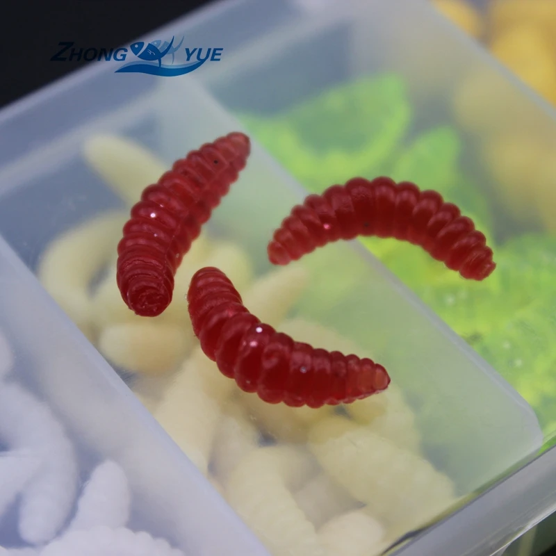 Новинка 100 шт./лот приманки для рыбной ловли набор мягких наживок хлеба наживки