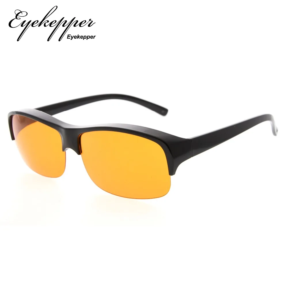 DSXM1801 Eyekepper анти-синий светильник, блокирующий фитовер очки, очки по рецепту с Экстра янтарными линзами
