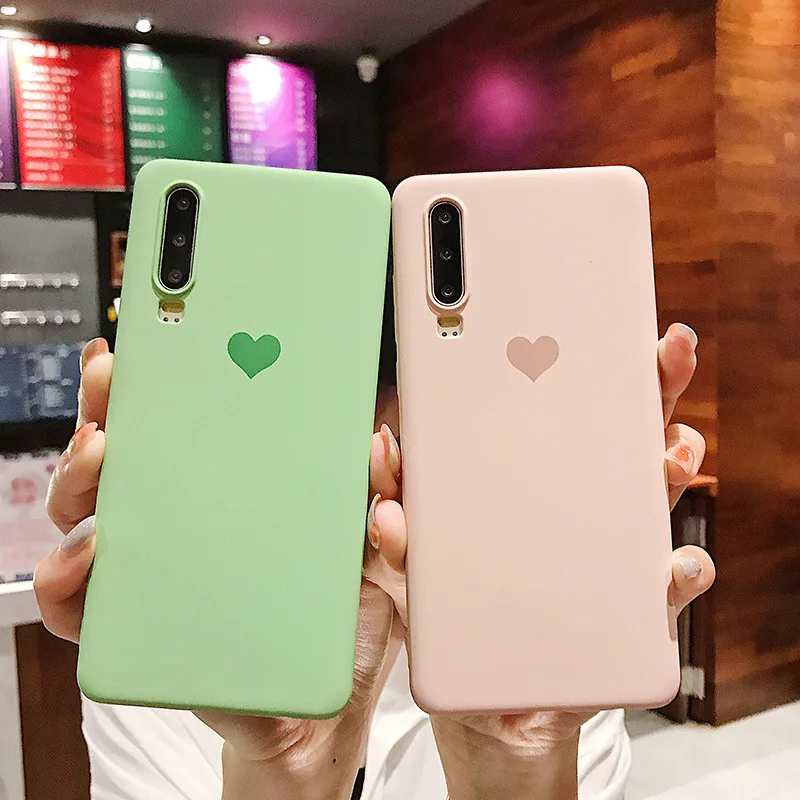 Чехол из микрофибры с жидким силиконовым покрытием для телефона Huawei P20 P30 PRO Mate20 Pro
