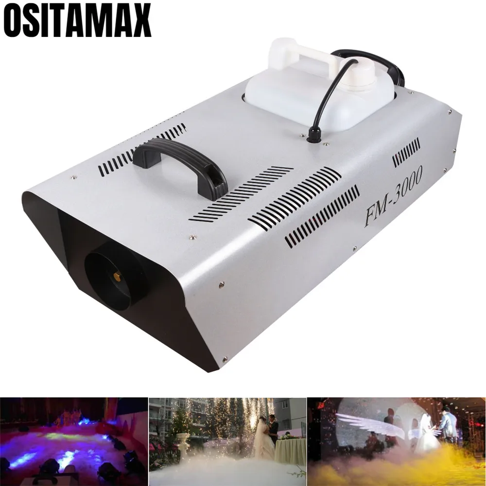 DMX512 3000 Вт машина для тумана сценического эффекта лежа спящий туман Метатель дыма