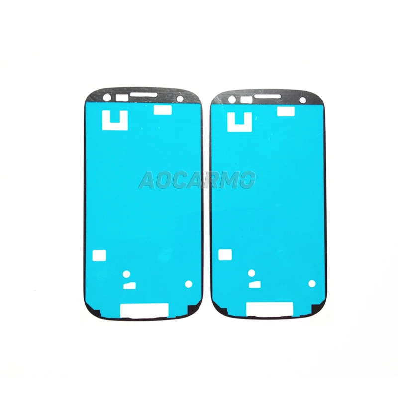 Aocarmo 2 шт./лот клейкая лента для сенсорного ЖК экрана Samsung Galaxy S3 i9300|Наклейки