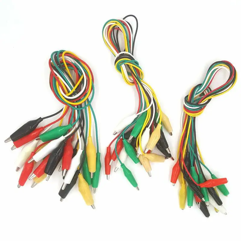 Зажимы типа крокодил 10 шт./лот электрические провода сделай сам испытательные