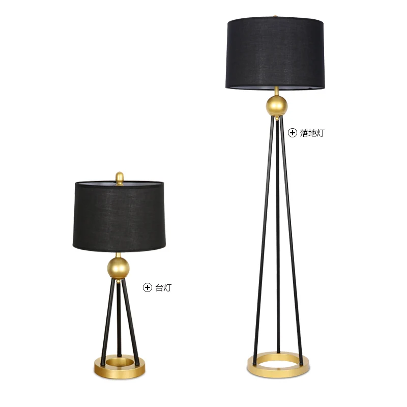

Nordic style three-wheeled Floor Lamps after the modern creative bedside LED eye protection vertical lamp LU718117
