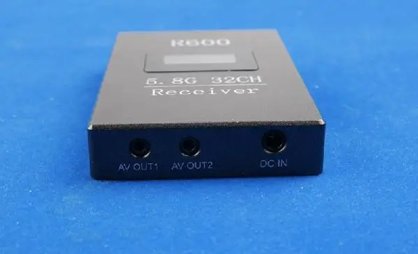 Мини FPV 5 8G 32CH Autoscan A/V приемник (VRX) с OLED-дисплеем канала (стандартный разъем) R600 для