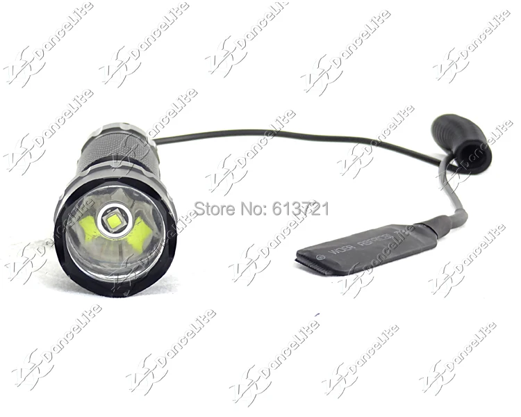 (Охотничий фонарик) 1600 лм фотовспышка модель XML2 1 режим (ВКЛ./ВЫКЛ.) со светодиодной