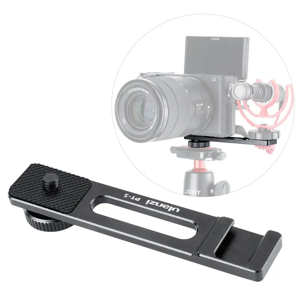 Yiwa PT-5 Vlogging крепление для микрофона Штатив Адаптер кронштейн Подставка SONY A6400 A6500