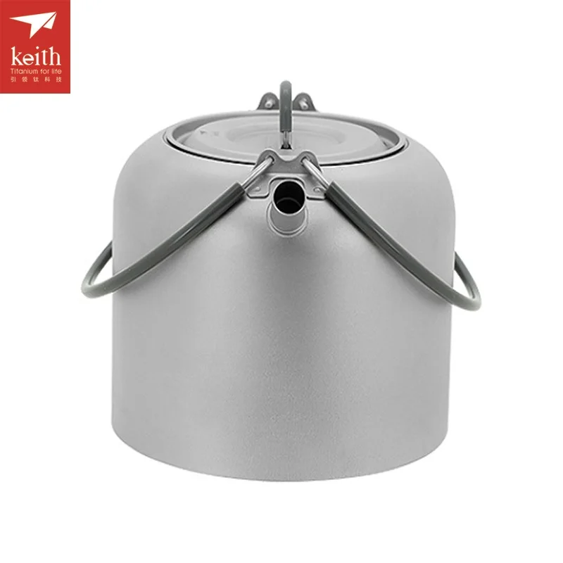 Keith 1L-1.5L титановый чайник Сверхлегкий походный чайник напольная посуда чайник Ti3901/Ti3907
