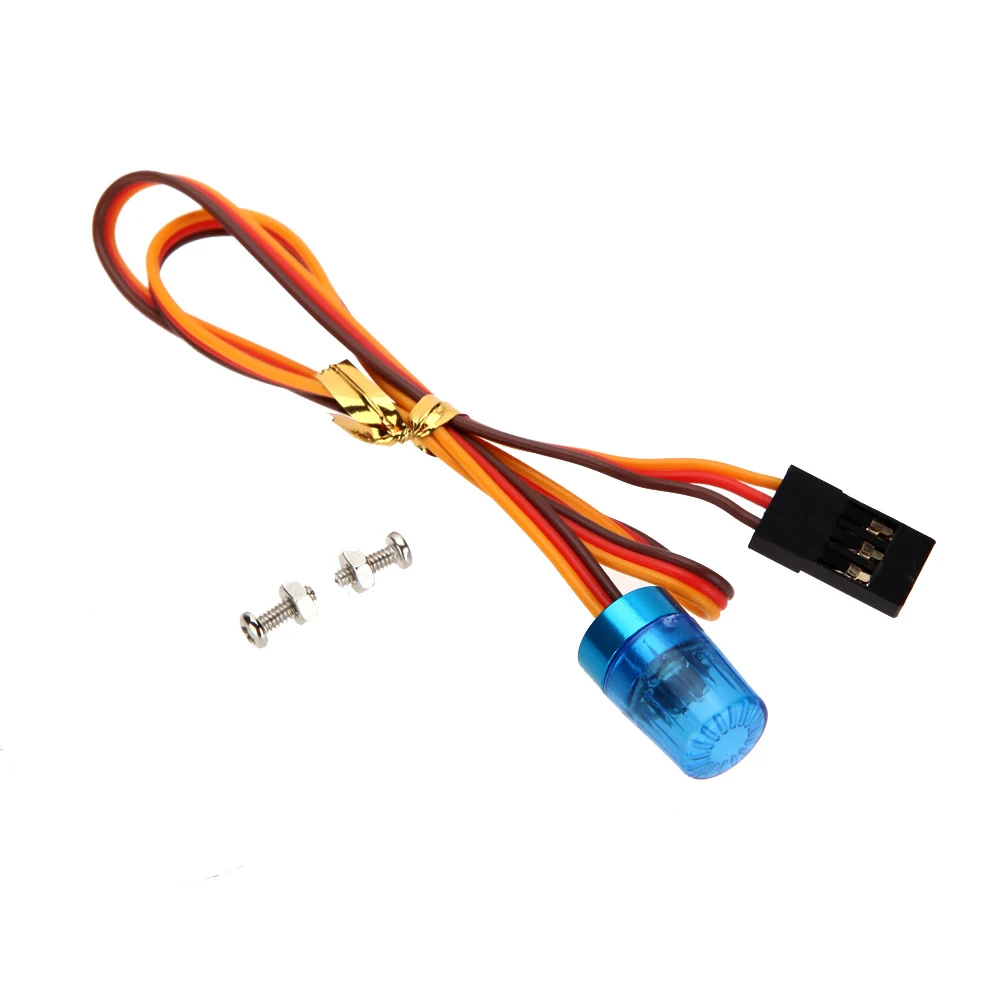 Blue GoolSky AX-511 RC Многофункциональный круговой ультра яркий RC автомобиль светодиодный светильник стробирующий мигающий быстро-медленно вращающийся режим - Цвет: Blue