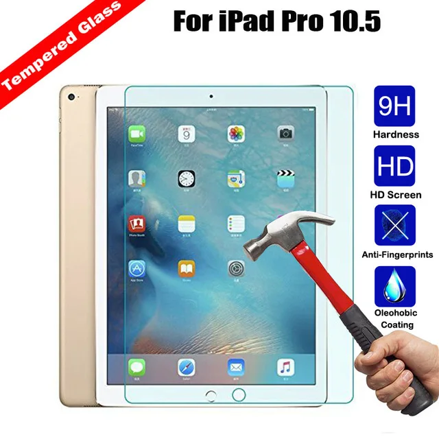 50 PCS Tempered Glass Screen Protector For iPad 5 6 Air 1 2 3 4 Mini 2017 2018 Pro 9.7 10.5 Tablet | Компьютеры и офис