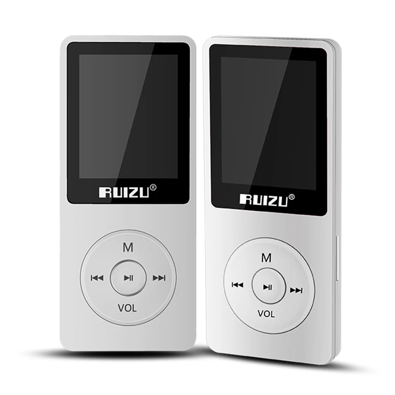 Оригинальный MP3 плеер ruizu x02 8 ГБ/16 ГБ с 1 дюймовым экраном мини музыкальный может