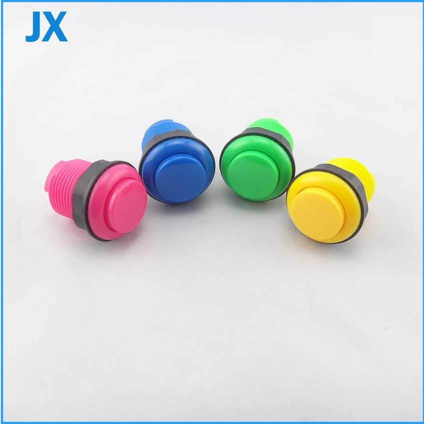 Аркадная Кнопка 24 мм в американском стиле долговечный многоадресный MAME Jamma