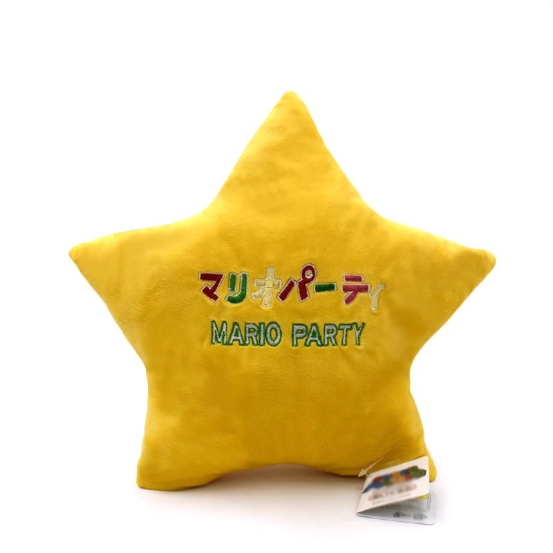 Горячая Распродажа бренд 1 шт Super Mario Bros Star 1"(30 см) плюшевая подушка кукла подушка