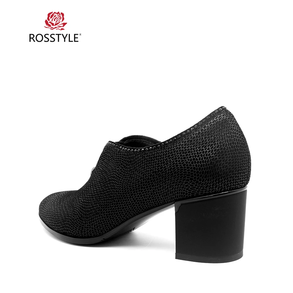 Женские туфли-лодочки на высоком квадратном каблуке 6 см размеры 36-43 | Обувь