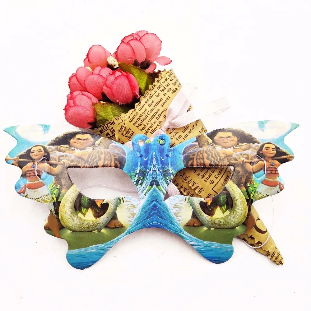 10 шт./компл. с героями мультфильма Моана Принадлежности для тематической