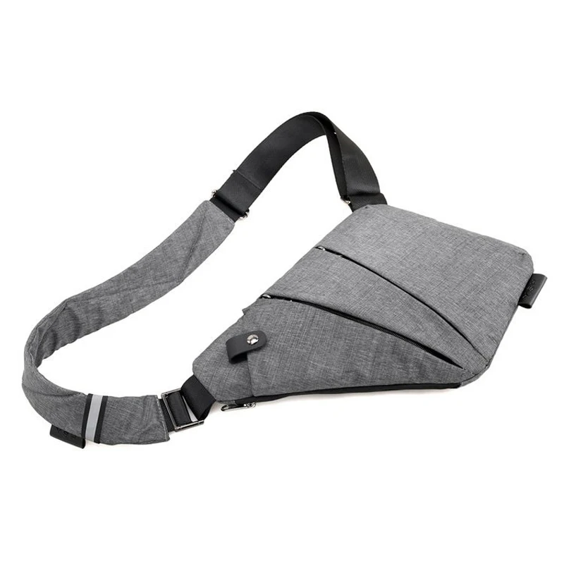 SIMHALF Unisex Anti-Theft Men's Messenger Bag Shoulder Bags Hidden Chest Pack Mens Retro Crossbody Cool Motorcycle Sling | Багаж и
