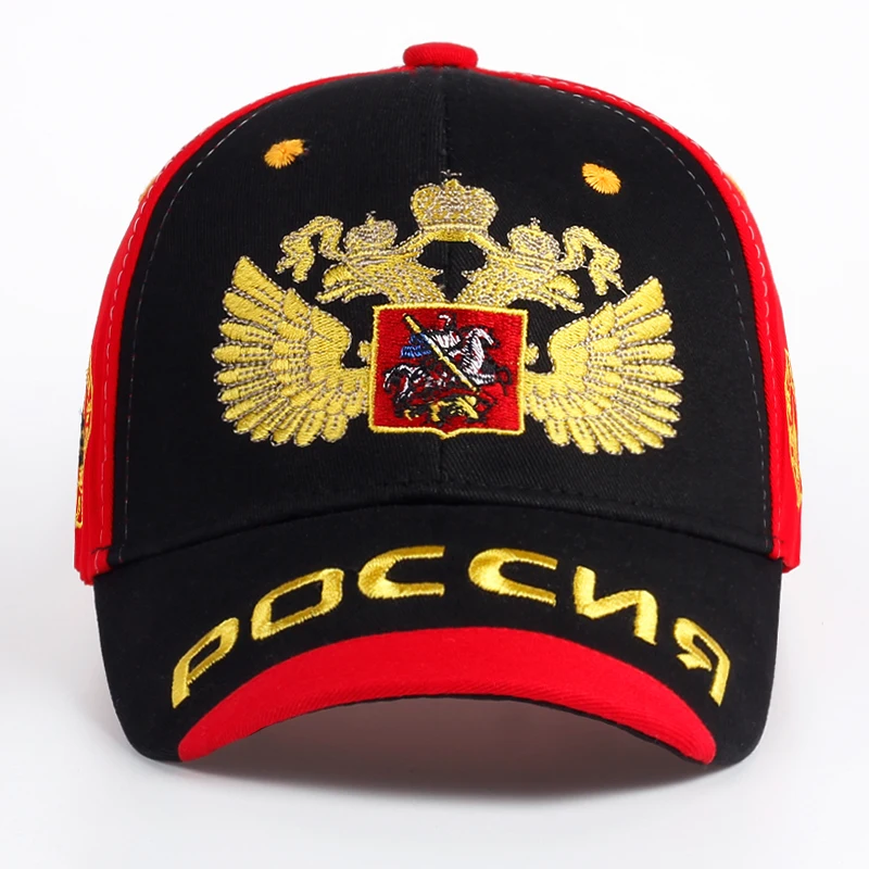TUNICA Новая мужская и женская бейсболка из 100% хлопка с вышивкой русского