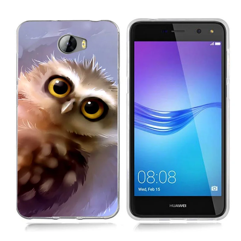 Чехол для Huawei P9 Lite/P8 Lite/P10 Lite TPU Мягкий силиконовый чехол Y5 ii Y5ii Cover/5A LYO-L21/Y6 II A829 |