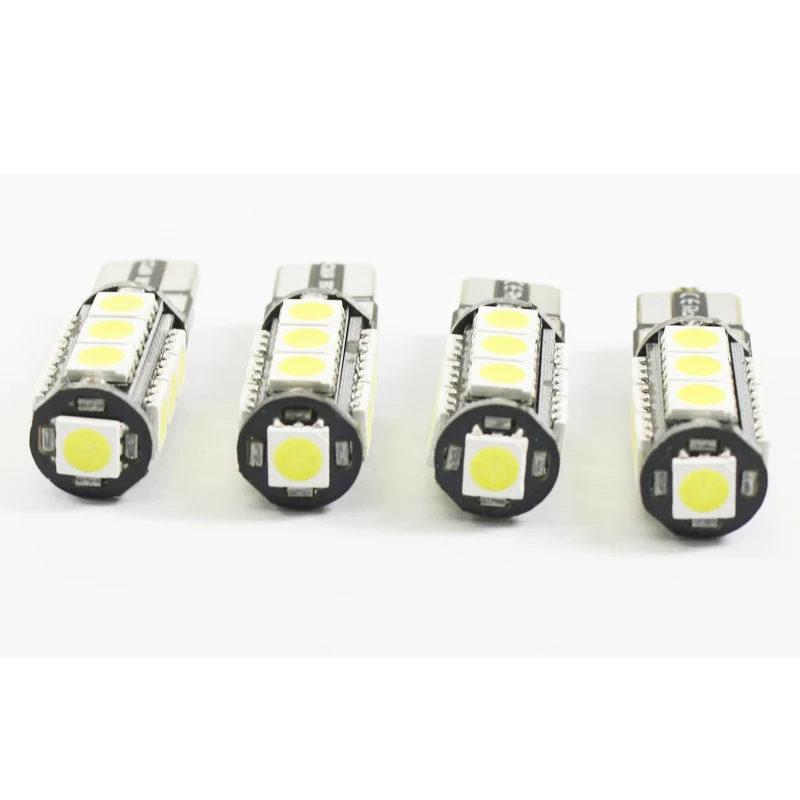 2 шт. T10 светодиодный W5W CANBUS без ошибок 168 921 13SMD 5050 автомобиль для чтения