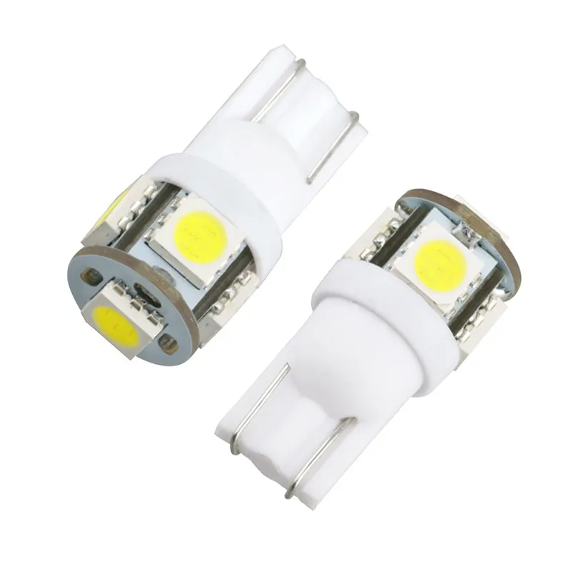 Leite 100 шт. высокое качество супер BrightsLight 194 168 w5w t10 Led 5050 5SMD лампа для инструментов