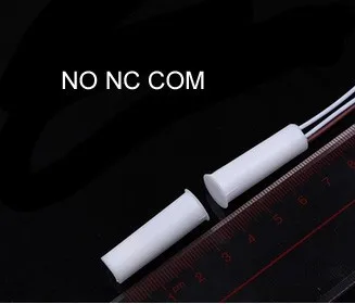 5 шт. MC-35B NC& NO встроенный магнитный переключатель зазора для двери и окна датчик для домашней охранной сигнализации система Предупреждение о взломе