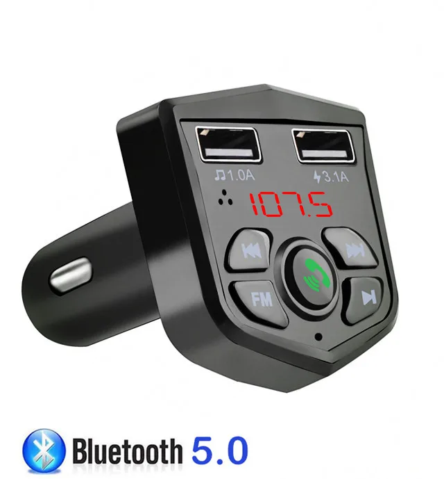Mp3 плеер автомобильный с поддержкой Bluetooth 5 0 и двумя USB портами|MP3-плеер для авто| |